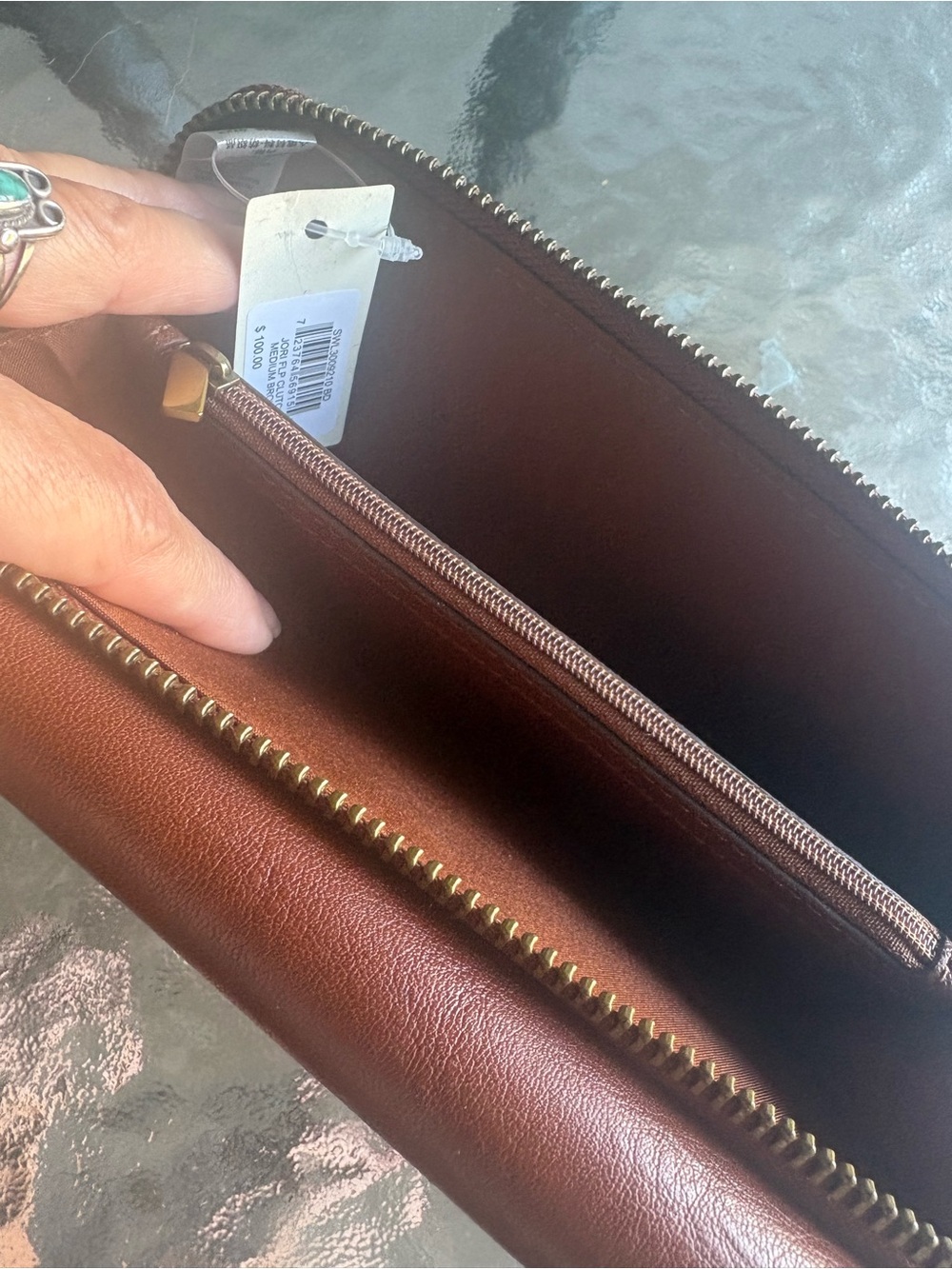 Fossil Jori flip clutch wallet - Picture 2 of 8